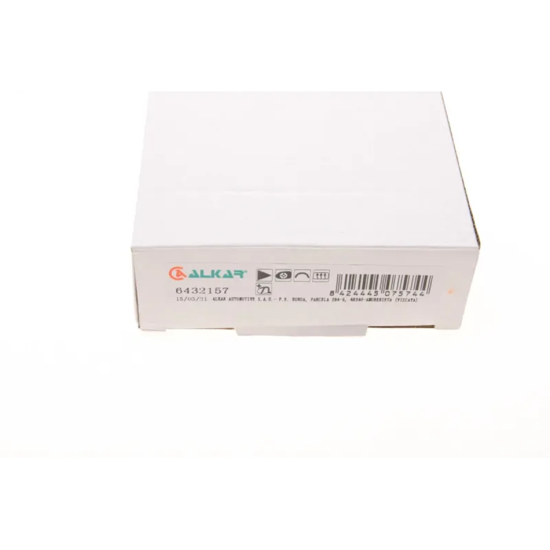 Скло дзеркала праве ALKAR 6432157 з підігрівом для Skoda Superb, VW Passat, Seat Leon