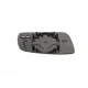 Скло дзеркала ліве з підігрівом ALKAR 6471127 для Skoda Superb, VW Passat B5/B6, Golf IV
