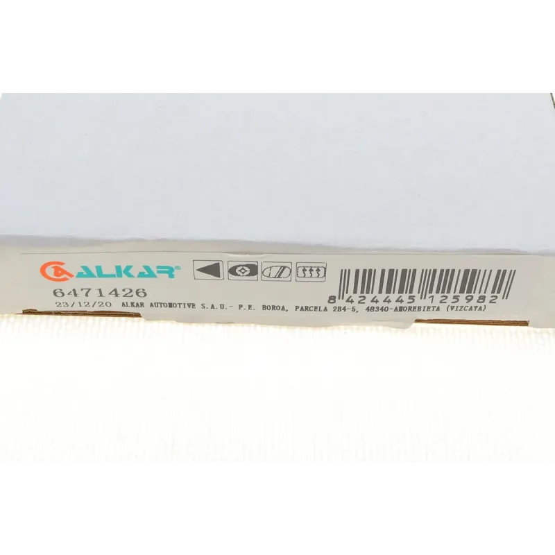 Скло дзеркала ліве з підігрівом ALKAR 6471426 для Opel Insignia 2008-