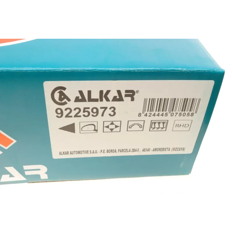Дзеркало ліве електричне з підігрівом ALKAR 9225973 для Citroen Jumpy/Peugeot Expert 1994-2006