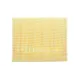 Фільтр повітряний ALPHA FILTER AF1852 для Mercedes-Benz A-Class W169, B-Class W245 2004-2012