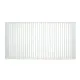 Фільтр салону ALPHA FILTER AF5012-2 для Mercedes-Benz ML-Class W164, GL-Class X164 2005-2012 (комплект 2 шт.)