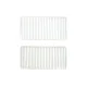 Фільтр салону ALPHA FILTER AF5110-2 для Jeep Cherokee KK, Dodge Nitro, комплект 2 шт.