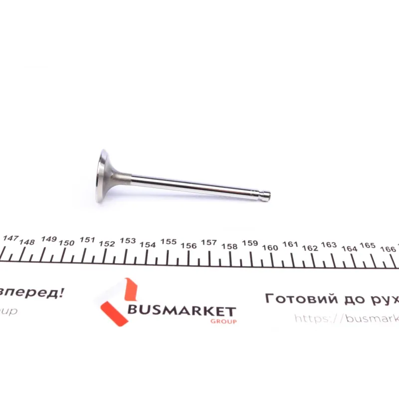 Клапан впускний AMP PHYU017-S-0-D для Hyundai Accent 1.4/1.6, Kia Rio 1.4/1.6 (29.1x6x91.9 мм)