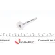 Клапан випускний AMP POPE010-A-0-D для Opel Astra F/Vectra A 1.6D/1.7D 1988-1998 (вальцювання, 32x8x123.2 мм)
