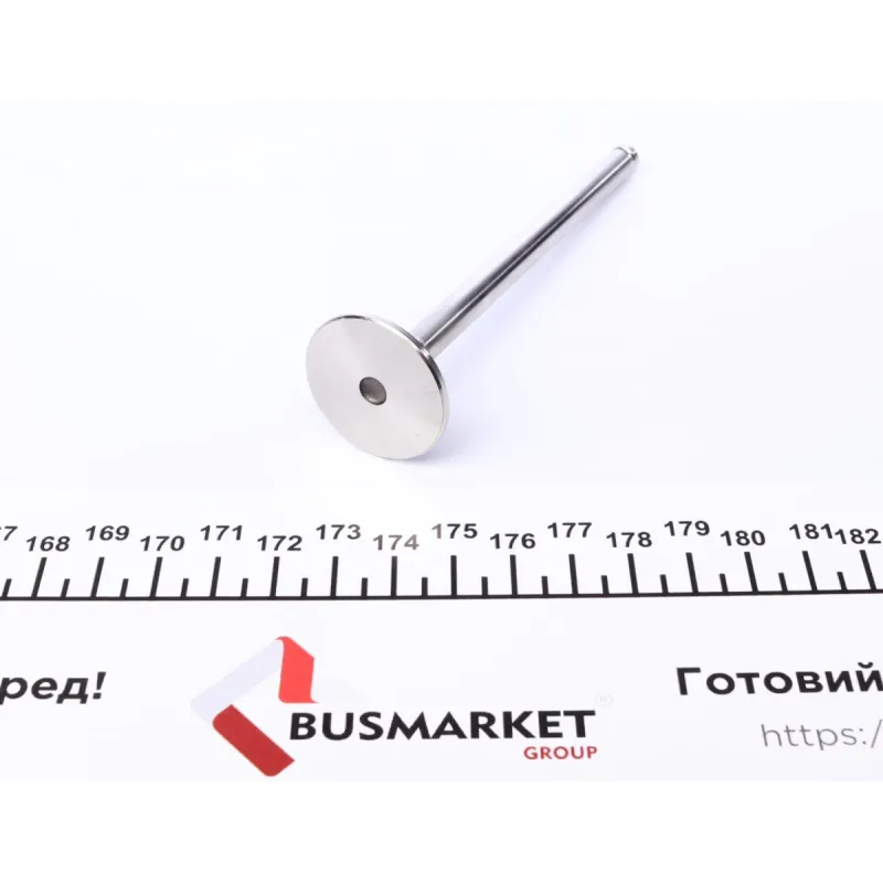 Клапан випускний AMP PPEU010-A-0-D для Peugeot Partner, Citroen Berlingo 1.1/1.4i 96-11 (29.2x7x112.6 мм)
