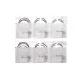 Комплект поршневих кілець AMP PR-CHE-49-3549-000-SET для Chevrolet Lacetti 1.8 2005-н.в. (80.50мм/STD)