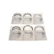 Комплект поршневих кілець AMP PR-DAE-49-1402-100-SET для Daewoo Matiz KLYA M200 M250 1.0 64-67 л.с. 1998-2008 (69.50mm/+1.00) (1.2x1.2x2.5)