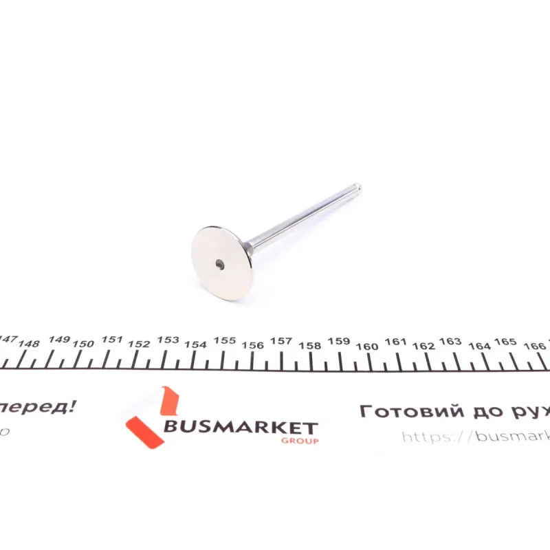 Клапан (випуск) Renault Clio/Kangoo/Twingo 1.2 96- (29.9x6x106.8) (вальцювання)