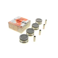 Поршень AMP PX-DAE-4A-3548-100-2 (77.50mm/+1.0) комплект 4 шт для Daewoo Lanos, Cielo 1.5 8V 97-