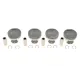 Поршень Ravon R2 1.2 15- (71.00mm/+0.50) (к-кт 4 шт)