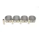 Поршень AMP PX-REN-4A-3842-050-C Dacia Logan/Sandero, Renault Clio/Megane 1.6 8V 96- (80.00mm/+0.50mm) к-кт 4 шт