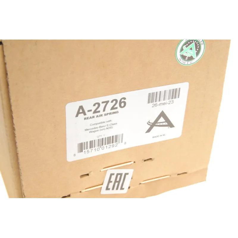 Подушка пневмопідвіски задня ARNOTT A-2726 для Mercedes-Benz E-class S211 2003-2009