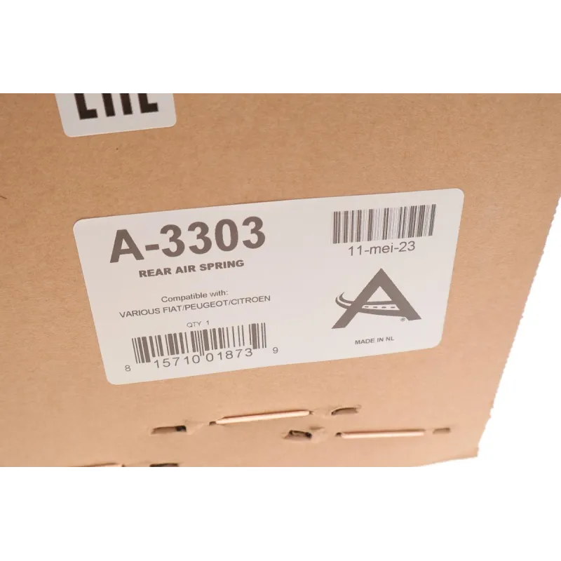 Подушка пневмопідвіски задня ARNOTT A-3303 для Fiat Scudo та Peugeot Expert