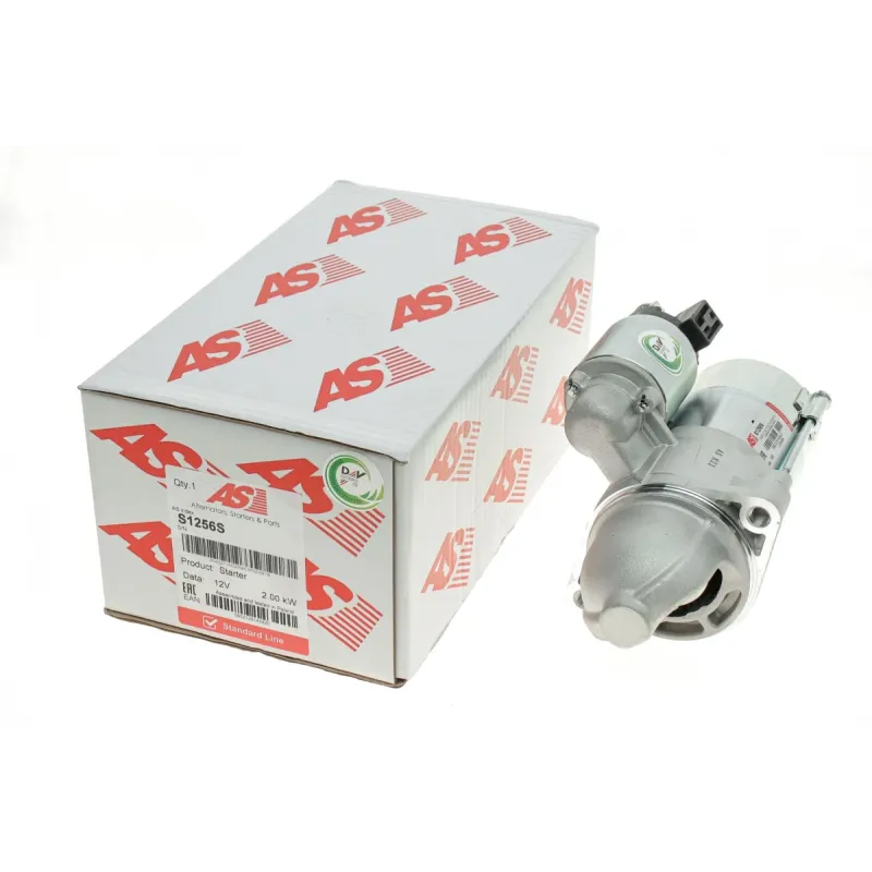 Стартер AS S1256S для Hyundai Santa Fe II/III 2.0-2.2 CRDi 2009-2018, Kia Sorento II 2009-2015 (12V/2.0kW, z=11)