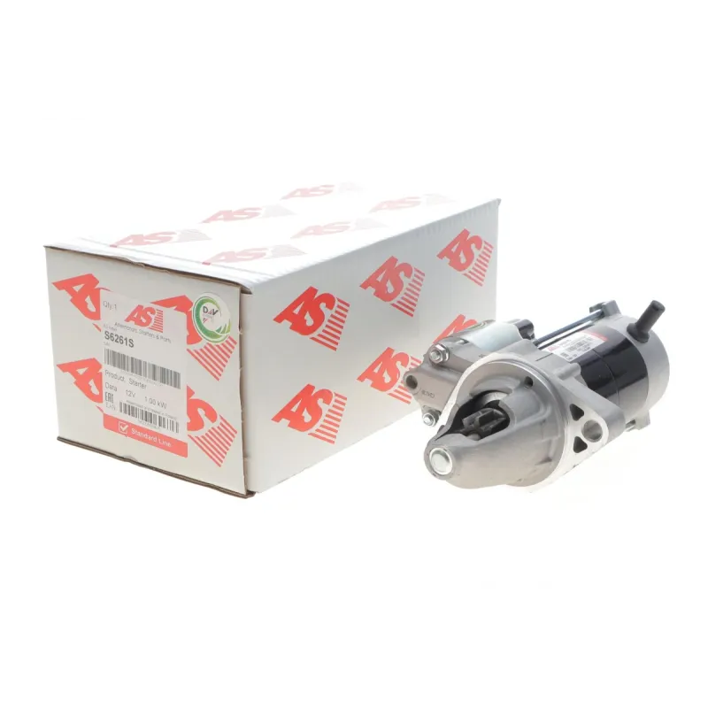 Стартер AS S6261S для Honda CR-V 2.0 16V 4WD 1995-2002 (12V/1kW, z=9)