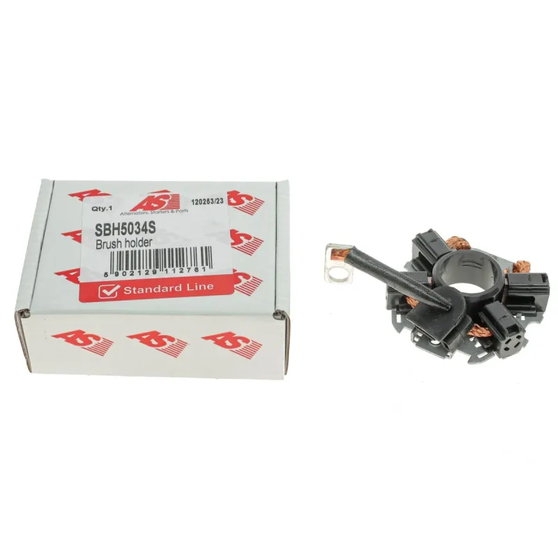 Щіткотримач стартера AS SBH5034S для Hyundai Santa Fe 2000-2005, Mitsubishi Galant 1996-2004 (діаметр 65.5 мм)