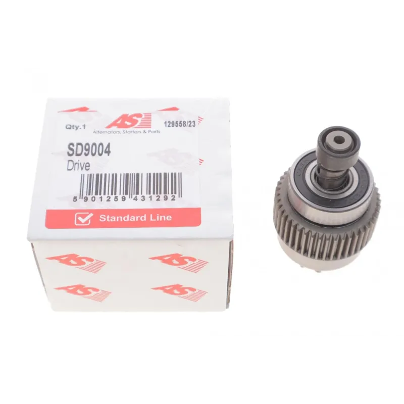 Бендикс стартера AS SD9004 для Skoda Fabia/Octavia 1.4 1999-2003 (z=9, Ø44.8мм)