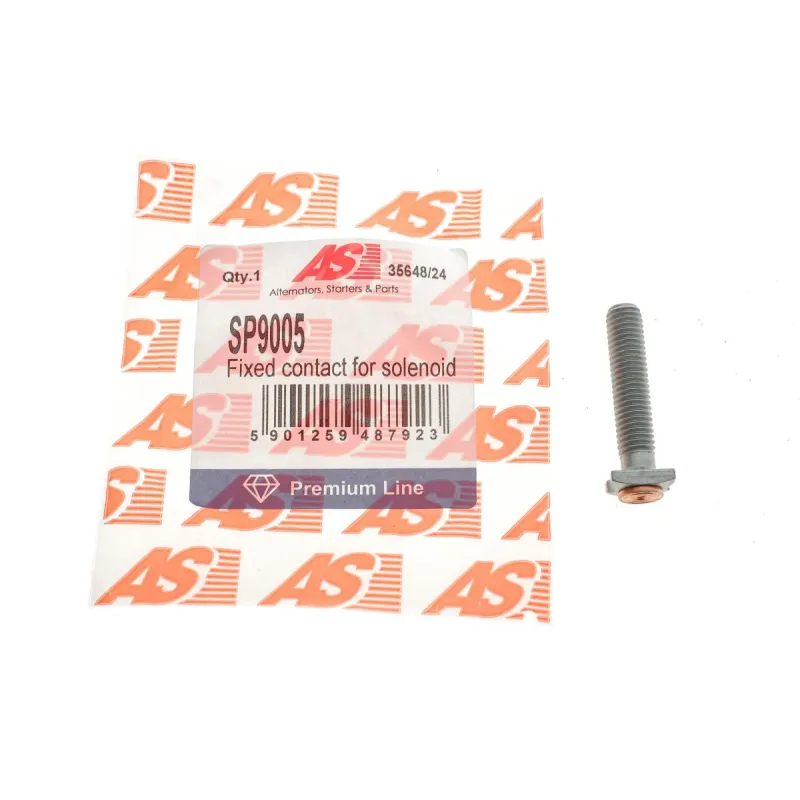 Клема втягуючого реле стартера AS SP9005 для Renault Megane, Master, Trafic (L=43mm)