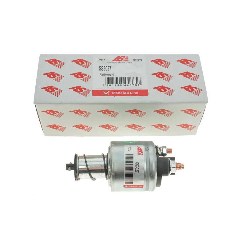 Реле стартера втягуюче AS SS3027 12V для Opel Astra H/J, Combo 1.3 CDTI 2004-