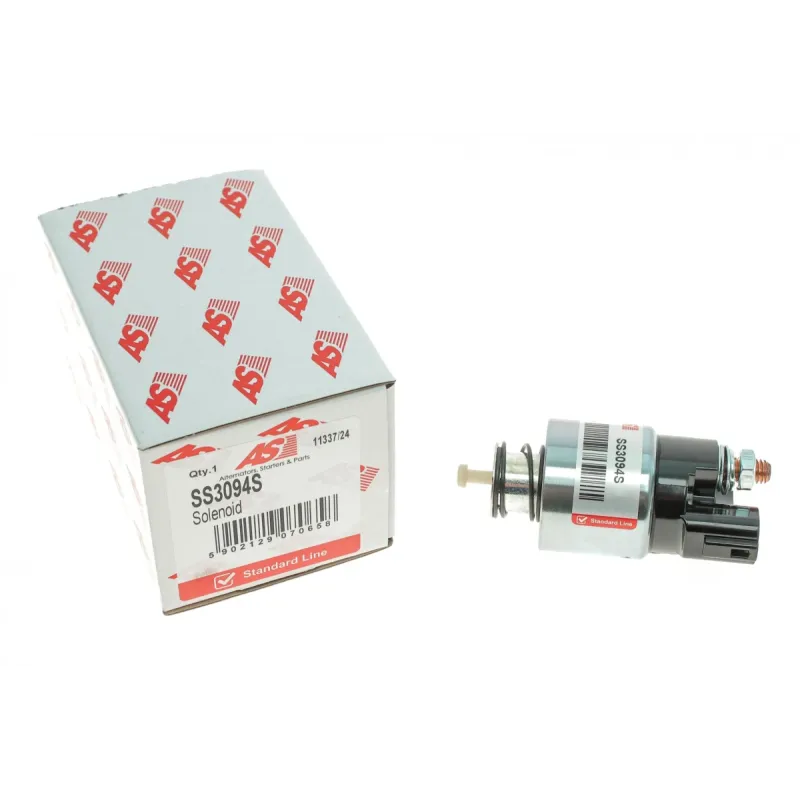 Реле стартера втягуюче AS SS3094S для Hyundai i10, i20, Kia Rio 1.2-1.25 12V