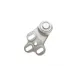 Опора кульова ASMETAL 10AU1501 передній міст Audi 80/90 (B3/B4) 1988-1996
