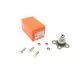 Опора кульова ASMETAL 10CT0600 передній міст ліворуч для Citroen C2/C3, зовнішній діаметр 17.95 мм