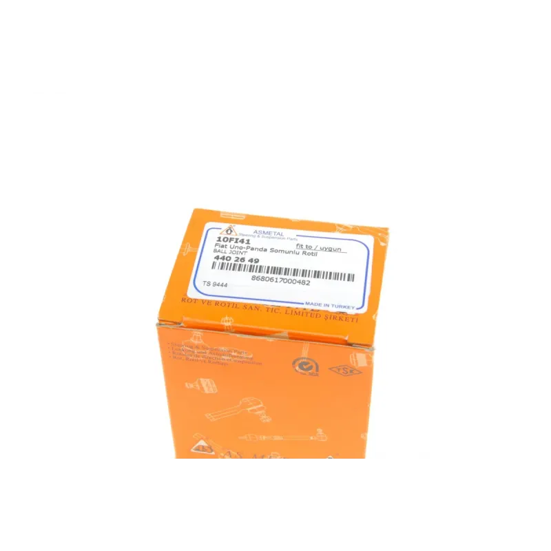Опора кульова передній міст ASMETAL 10FI41 для Fiat Uno/Panda 1980-2004, M10 x 1,25