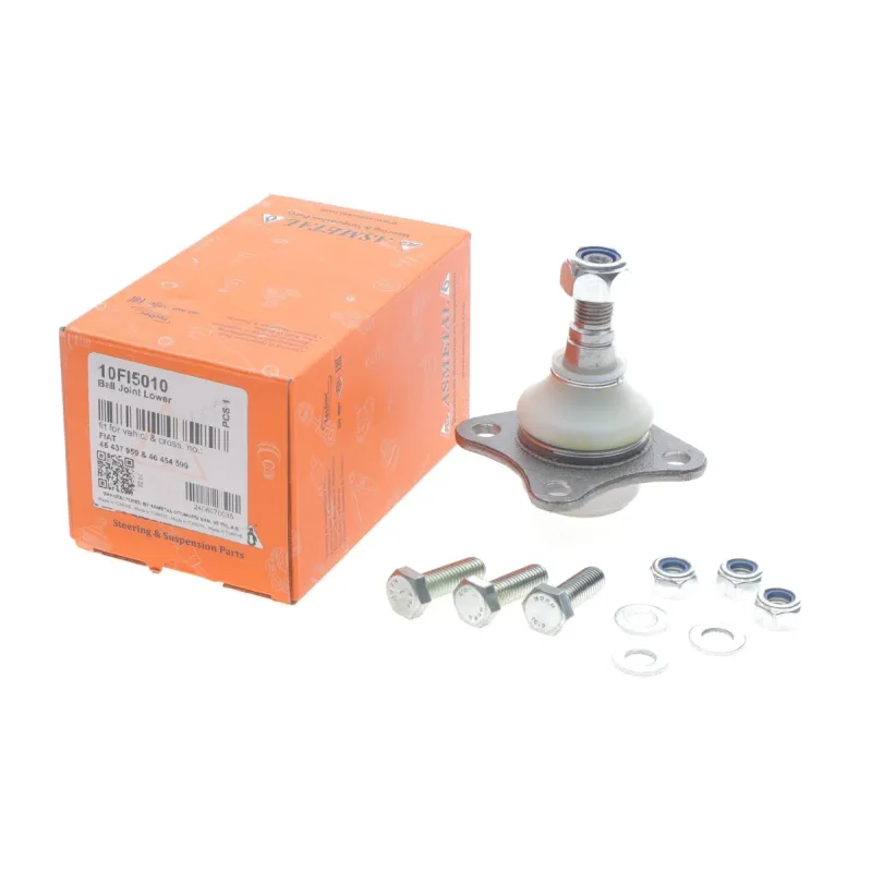 Опора кульова передня нижня ASMETAL 10FI5010 для Fiat Palio 1996-, Albea 1996-