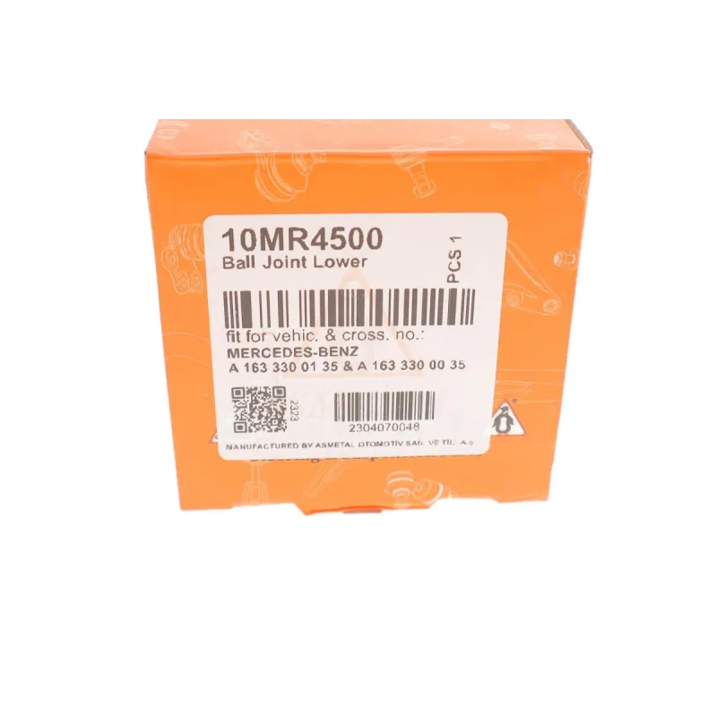 Опора кульова передня ASMETAL 10MR4500 для Mercedes-Benz M-Class W163 1998-2005, 44.45 мм