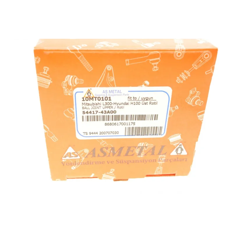 Опора кульова передня верхня ASMETAL 10MT0101 для Mitsubishi L300/L400, Hyundai H 200, 17.75 мм