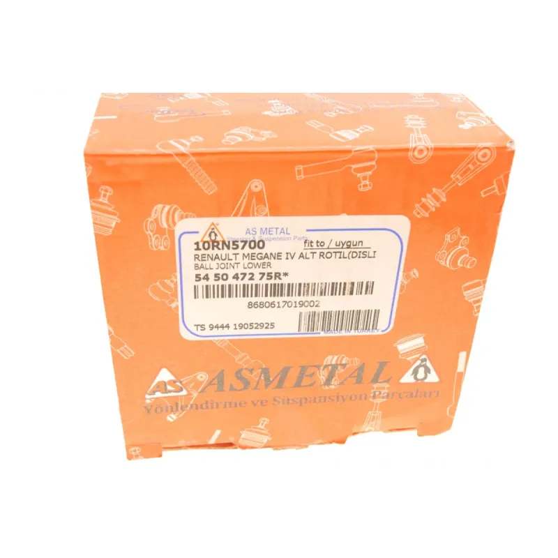 Опора кульова переднього мосту ASMETAL 10RN5700 для Renault Scenic IV/Megane IV/Espace V