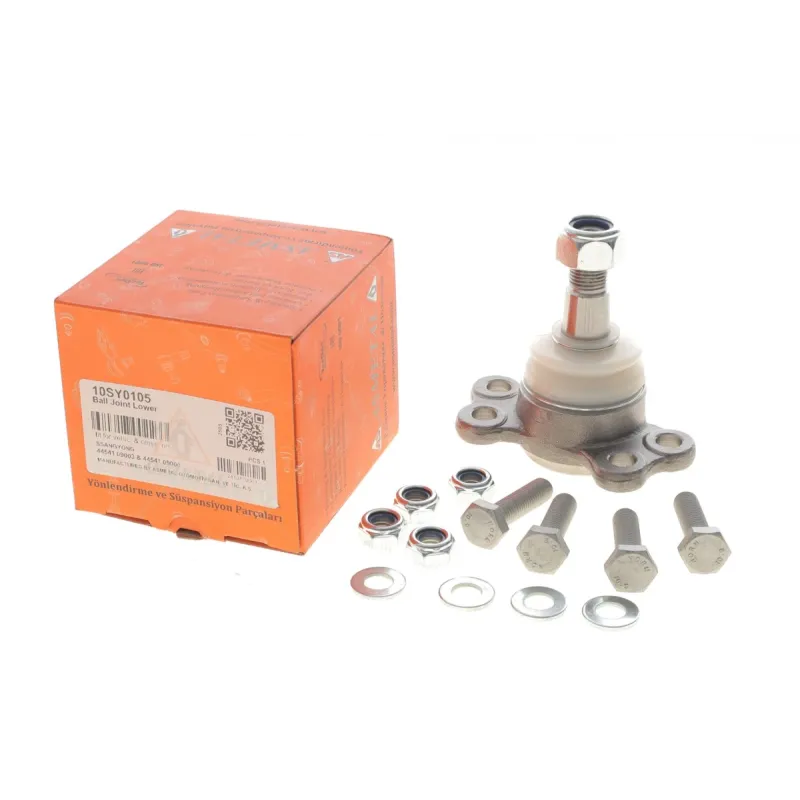 Опора кульова ASMETAL 10SY0105 (передня/знизу) SsangYong Actyon, Rexton 2002-, M16x1.5
