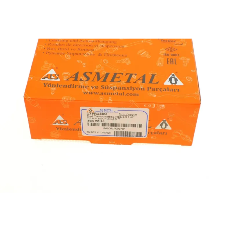 Наконечник рульової тяги ASMETAL 17FR1300 для Ford Transit 2000-2006, 2006-н.в., M16x1,5RHT