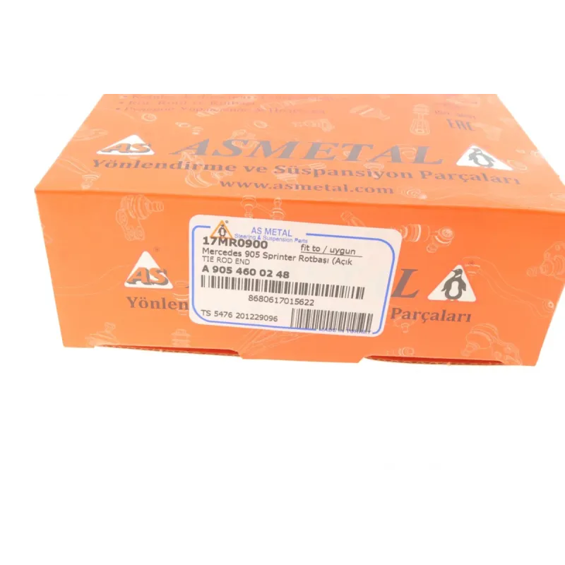 Наконечник рульової тяги ASMETAL 17MR0900 для Mercedes-Benz Sprinter (W905), Volkswagen LT (35-46) 1998-2006