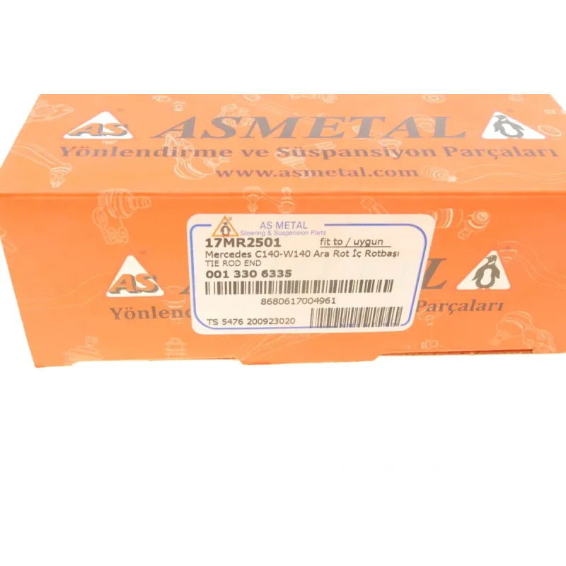 Наконечник рульової тяги правий ASMETAL 17MR2501 для Mercedes-Benz S-Class W140 1991-1998, M16x1,5LHT