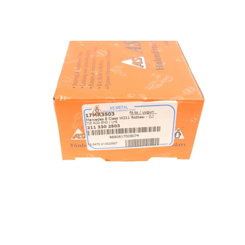 Наконечник рульової тяги лівий ASMETAL 17MR3503 для Mercedes-Benz E-Class W211 2002-2008, CLS C219 2004-2010, M14x1,5RHT