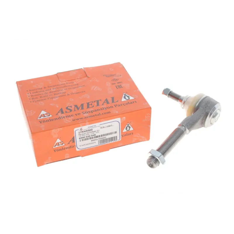 Наконечник рульової тяги лівий ASMETAL 17RN5000 для Renault 19 (B/C53_) 1988-1995, M14x1,5RHT