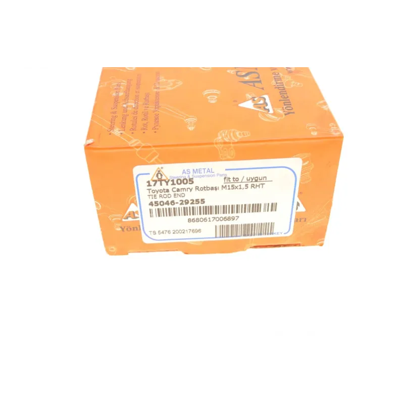 Наконечник рульової тяги ASMETAL 17TY1005 передній міст для Toyota Camry, Avensis, Lexus RX 1991-2008, M15x1,5RHT