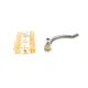 Наконечник рульової тяги правий ASMETAL 17VW0501 для Volkswagen Sharan, Ford Galaxy, Seat Alhambra (передній міст, M14x1,5RHT, L=220мм)
