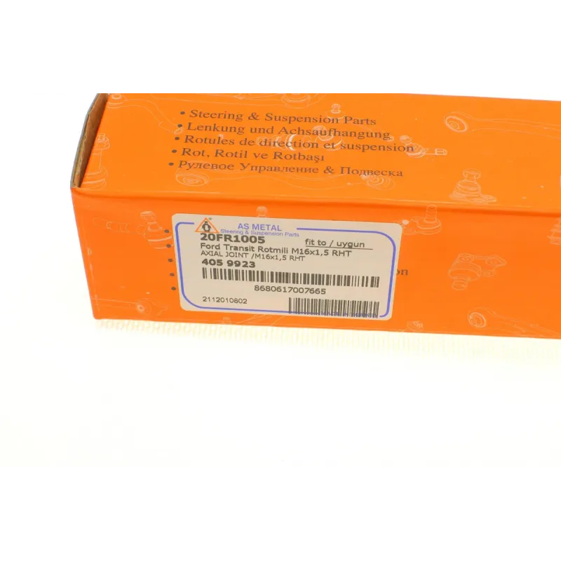 Тяга рульова ліва ASMETAL 20FR1005 для Ford Transit 2000-2006, 2006-н.в. L=385mm