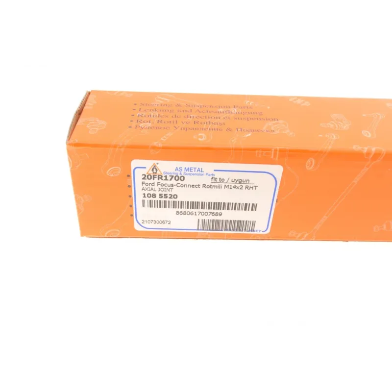 Тяга рульова ASMETAL 20FR1700 для Ford Focus, Tourneo Connect, Transit Connect, передній міст, 336 мм
