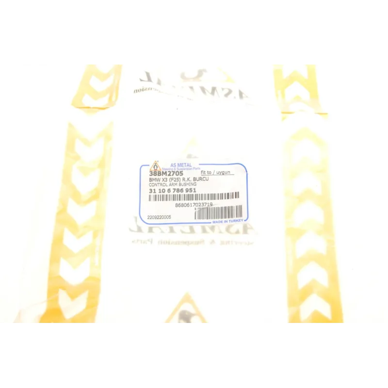 Сайлентблок переднього важеля ASMETAL 38BM2705 для BMW X3 (F25) X4 (F26) 2010-
