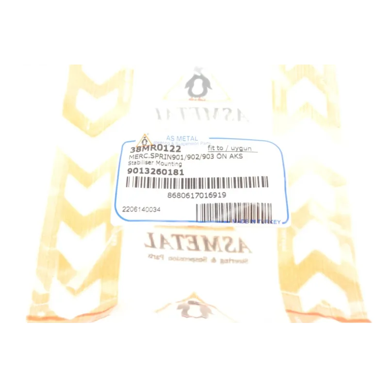 Втулка стабілізатора заднього ASMETAL 38MR0122 для Mercedes-Benz Sprinter 901-903 (d=27mm)