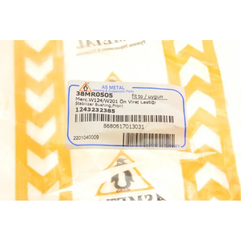 Втулка стабілізатора переднього ASMETAL 38MR0505 для Mercedes-Benz E-Class W124, C-Class W202 (d=18.5mm)
