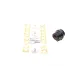 Втулка стабілізатора переднього ASMETAL 38MR3230 для Mercedes-Benz C-Class W203 2000-2009 (d=21mm)