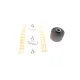 Сайлентблок задньої балки ASMETAL 38RN0517 для Renault Trafic, Opel Vivaro, Nissan Primastar 2001-