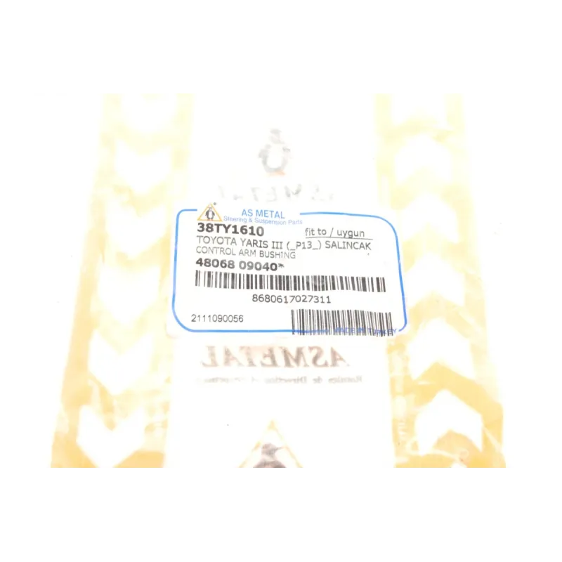 Сайлентблок переднього нижнього важеля ASMETAL 38TY1610 для Toyota Yaris 2005-2014, Belta, Vitz
