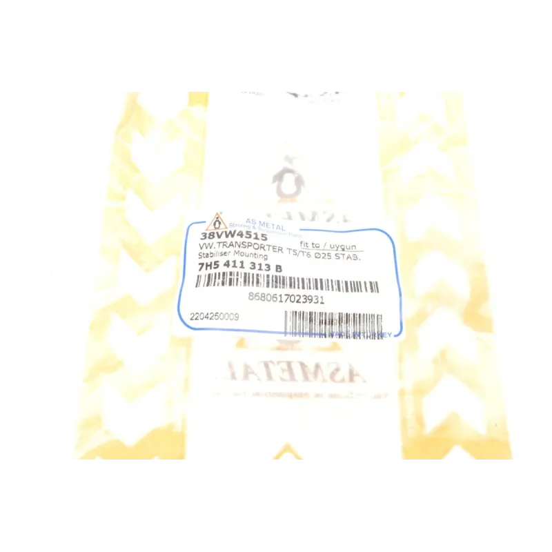 Втулка стабілізатора переднього ASMETAL 38VW4515 для Volkswagen T5/T6 (d=24mm)