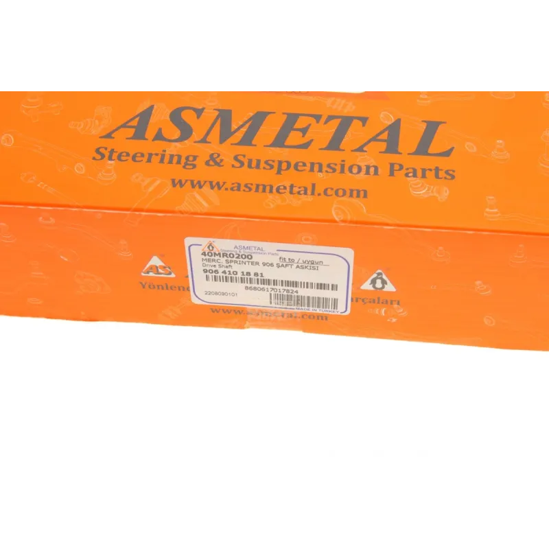 Підшипник підвісний ASMETAL 40MR0200 для Mercedes-Benz Sprinter 906, Volkswagen Crafter 2006-, d=47mm
